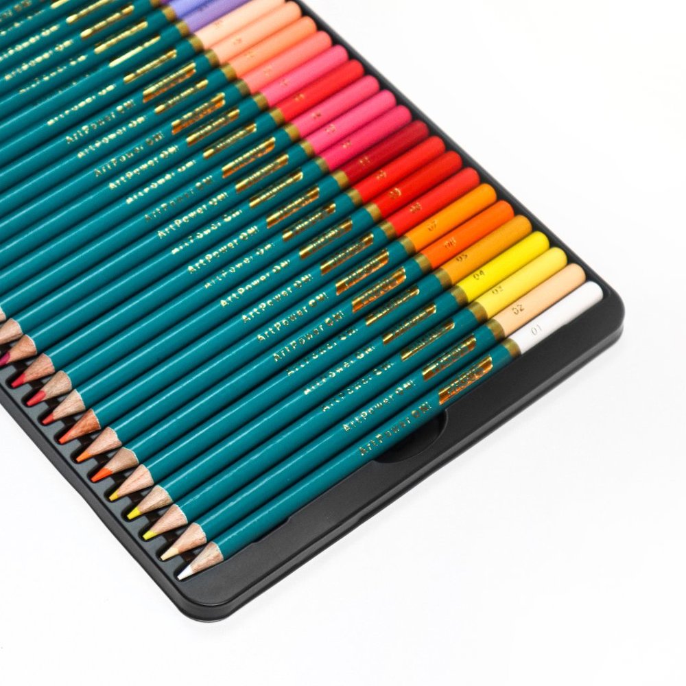 Pagos 72 Colored Pencils Set Premium Art Gift Box - Picture 6 of 8